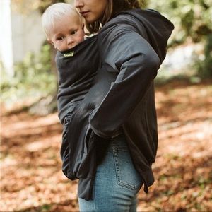 Boba Hoodie baby carrier cover, dark gray charcoal